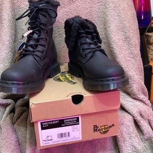Dr. Martens 1460 Kolbert waxy waterproof boots